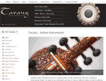 Tablet Screenshot of indian-instruments.com